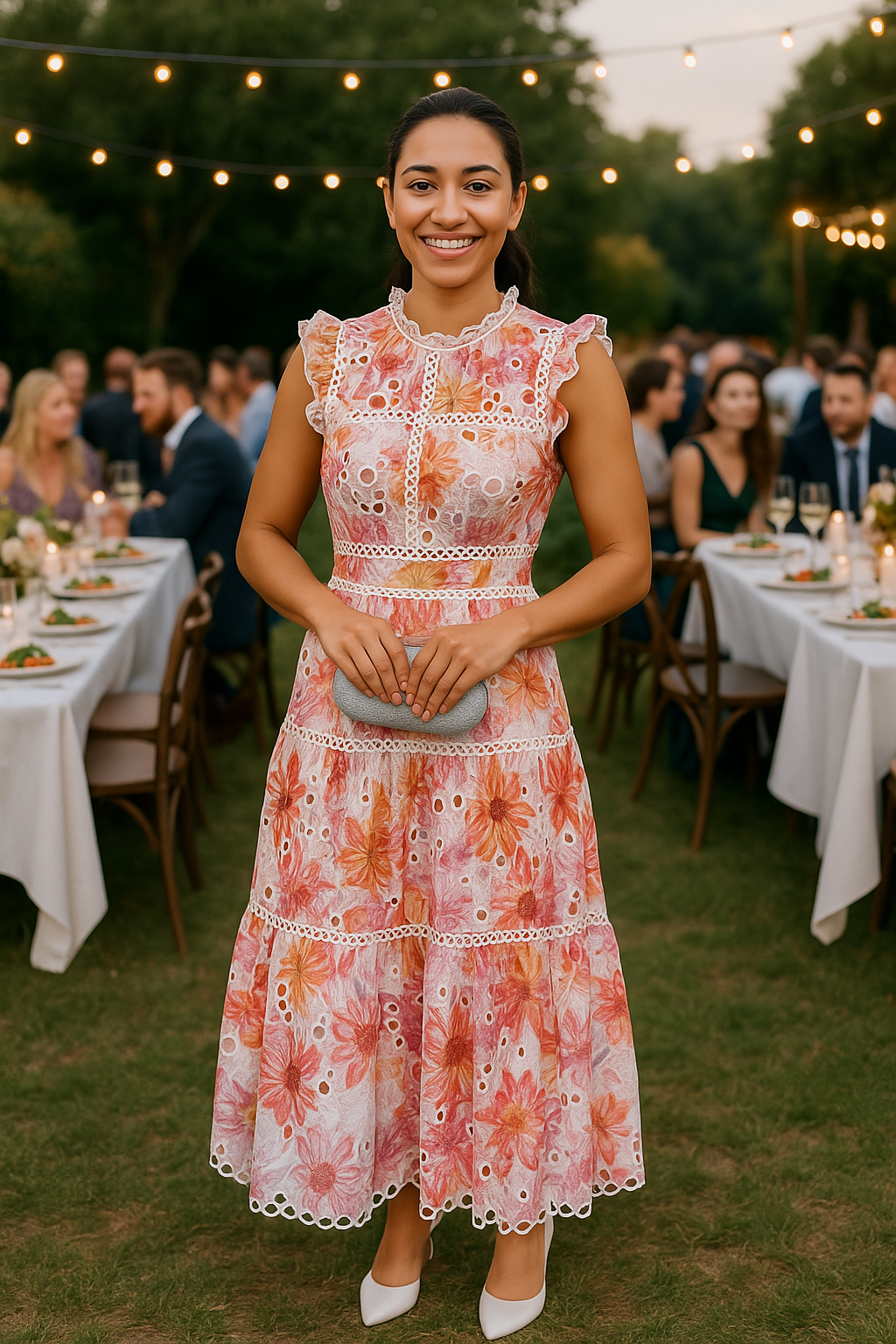 Ayleen – Boho-Spitzenkleid mit verspielten Details