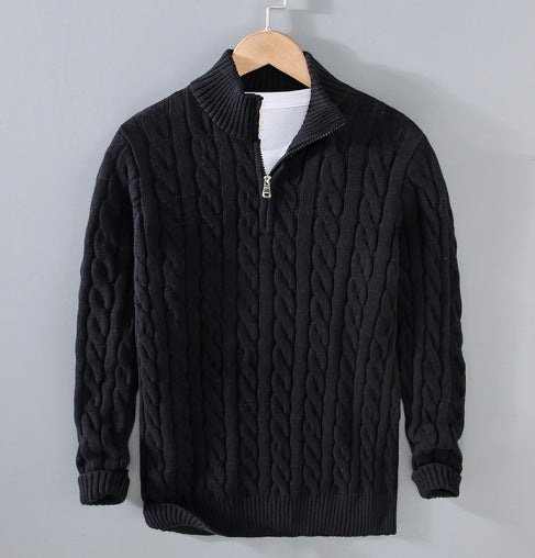 Paul - Half-Zip Strickpullover