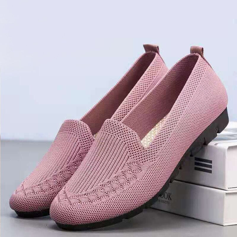 Bequeme & Atmungsaktive Damen Slip-On Alltagsschuhe mit Fußgewölbestütze – Leona