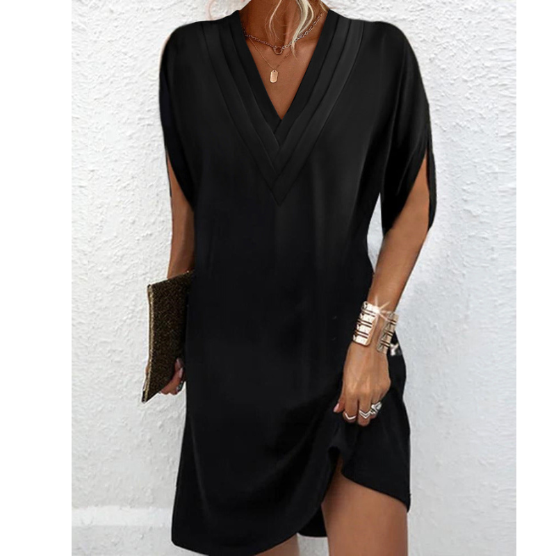 Abendkleid Mit V Ausschnitt Für Damen | Mini