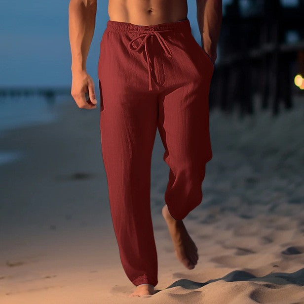 Matthew - stylische leinenhose für herren