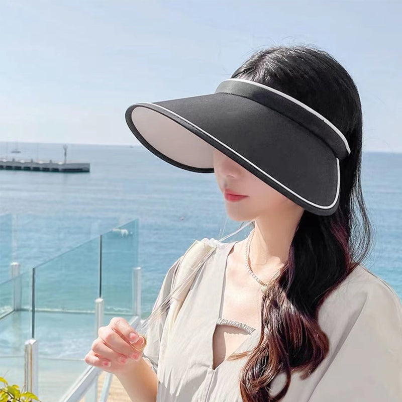 Trendiger Roll-up Sonnenhut mit Extraschutz – FoldSun Pro