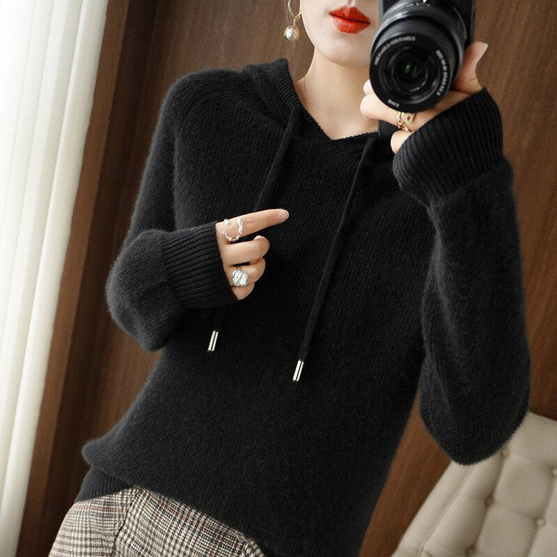 WW | Kapuzenpullover Aus Kaschmir