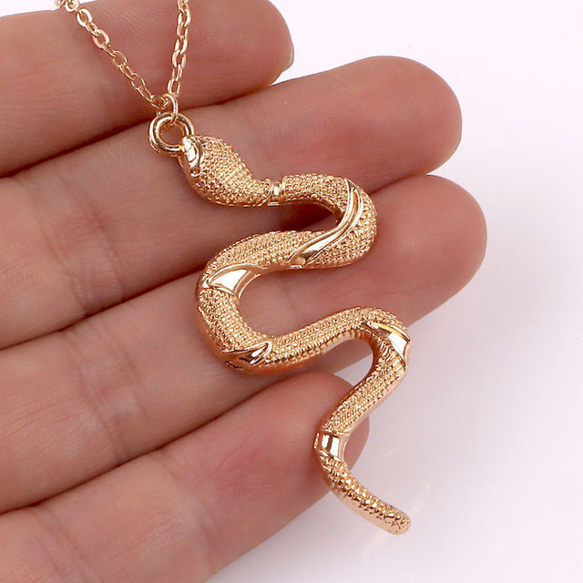 Reptil Glanz | Vintage Schlange Form baumeln Ohrringe