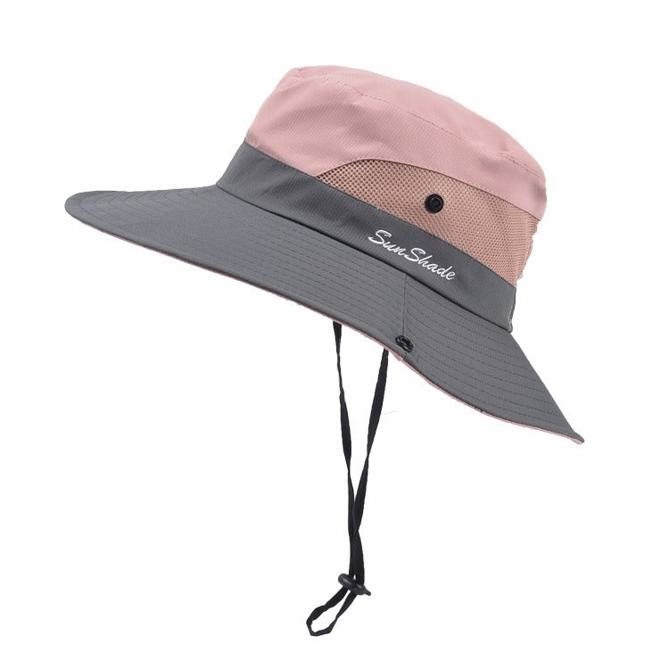 Stylischer Damen UV-Schutz Sonnenhut mit breiter Krempe – Livia