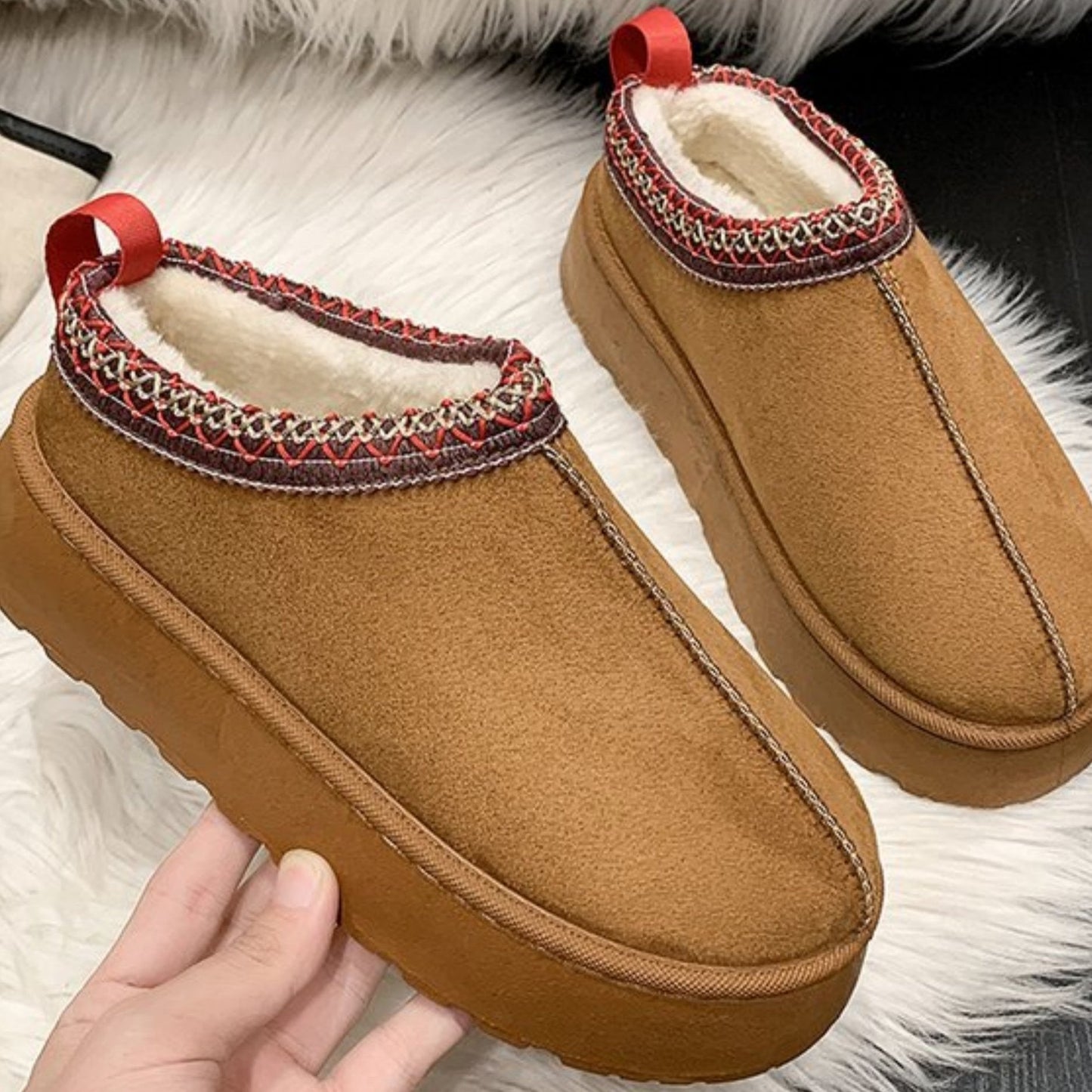 Audrey - Mode Schnee Muffin Stiefel groß