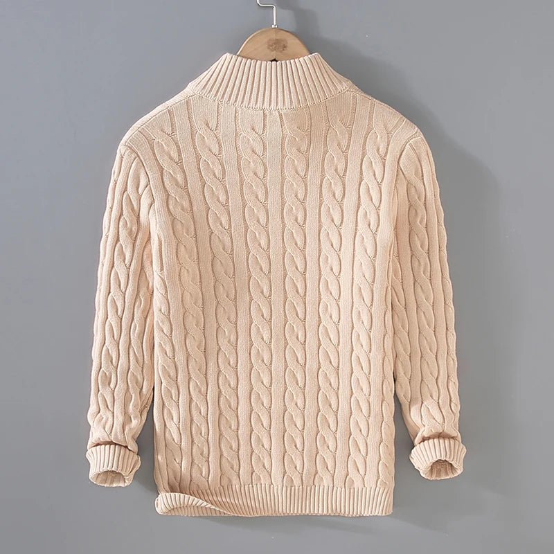 Paul - Half-Zip Strickpullover