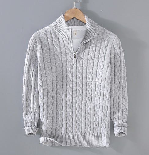 Paul - Half-Zip Strickpullover