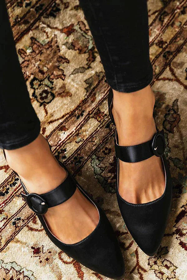 Damen Mary Jane Pumps – Elegante Schuhe mit Blockabsatz & verstellbarem Riemen