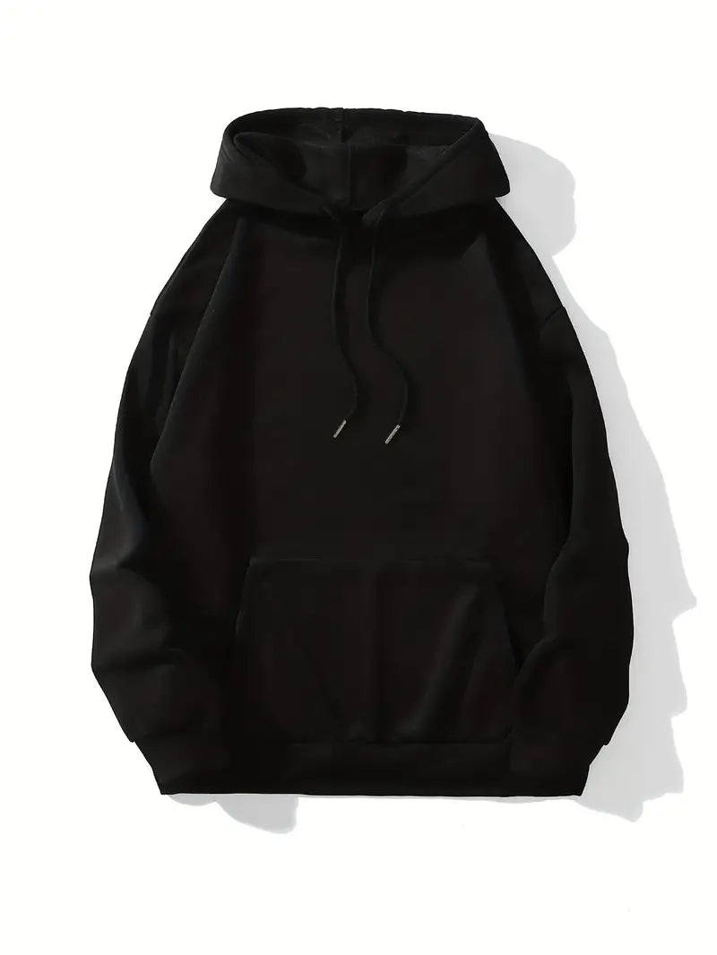 WW | Bequemer Einfarbiger Damen Hoodie mit Kapuze