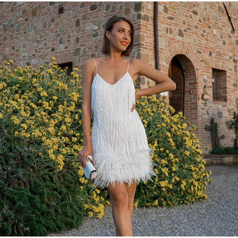 Abendkleid Mit Pailletten Für Damen | Mini