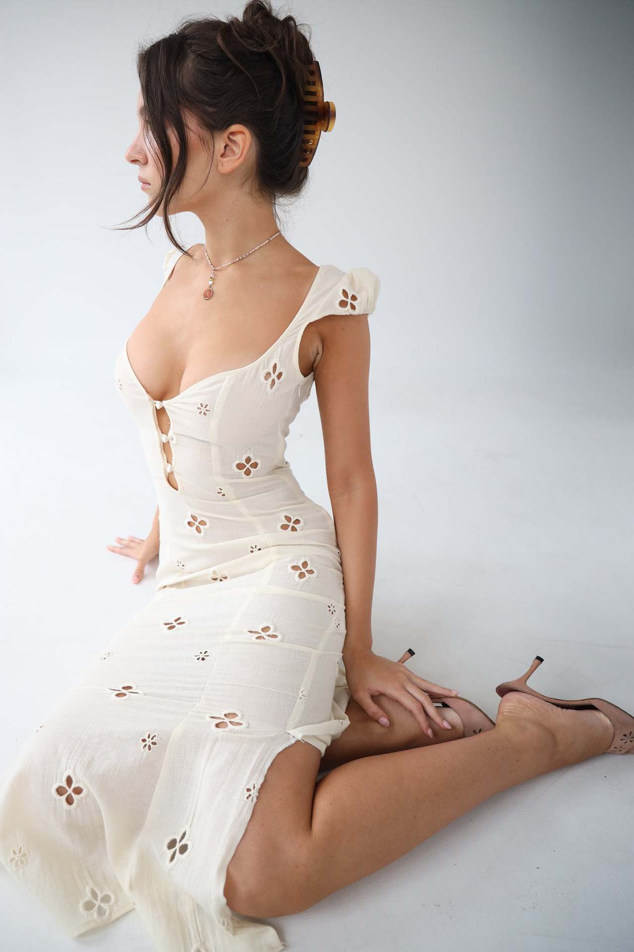 Celestine – Vintage Midi-Kleid