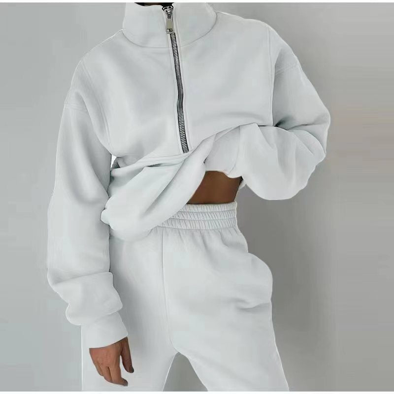 WW-Sweatshirt und Hose für Damen bekleidung mit Reiß verschluss