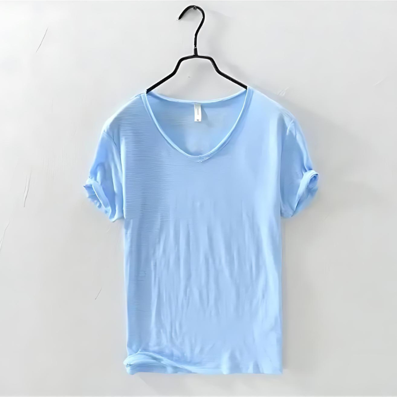 Boris V-Ausschnitt T-Shirt