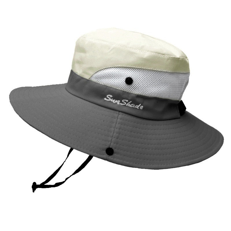 Stylischer Damen UV-Schutz Sonnenhut mit breiter Krempe – Livia