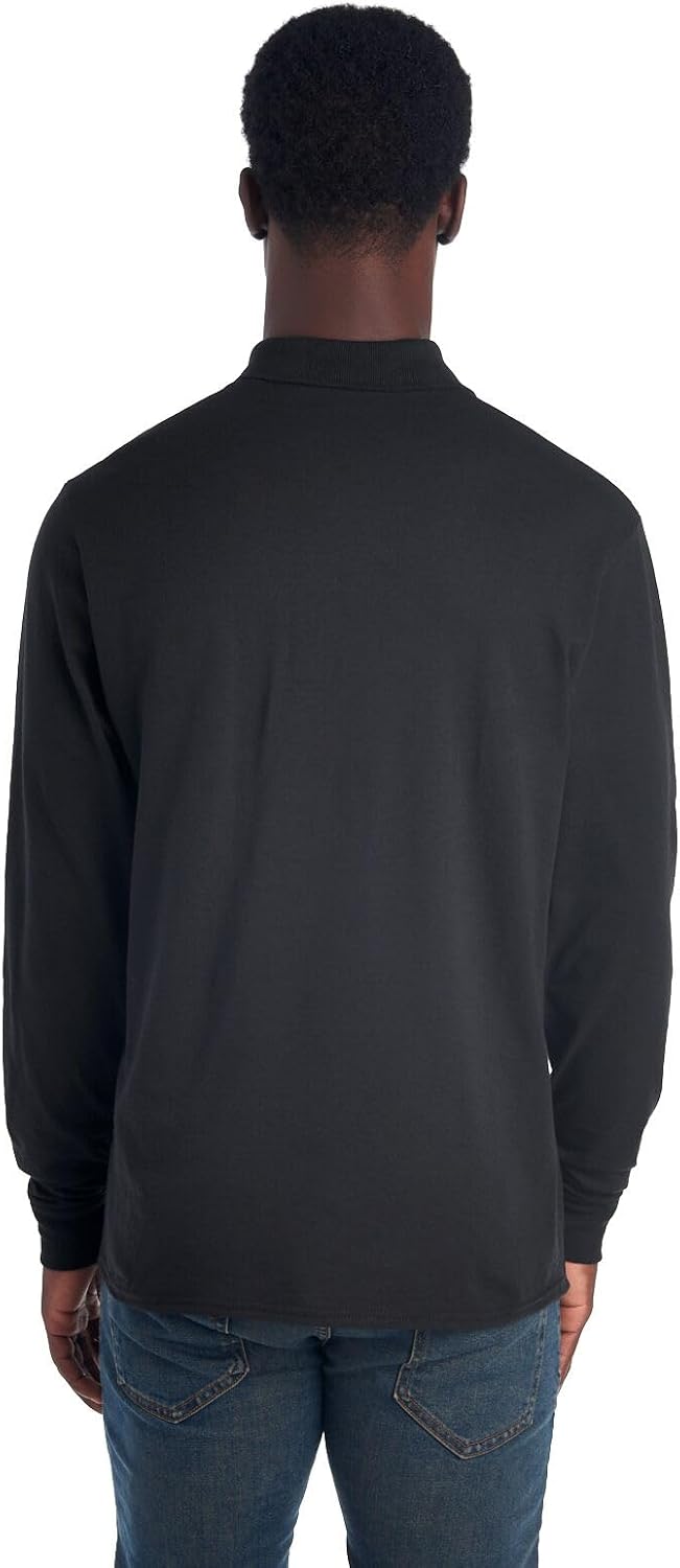 Herren Langarm-Poloshirt für Frühling 2025 – Mark