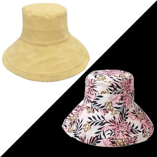 Damen Sonnenhut mit breiter Krempe – Emilia