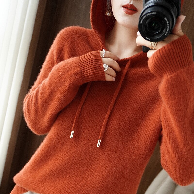 WW | Kapuzenpullover Aus Kaschmir