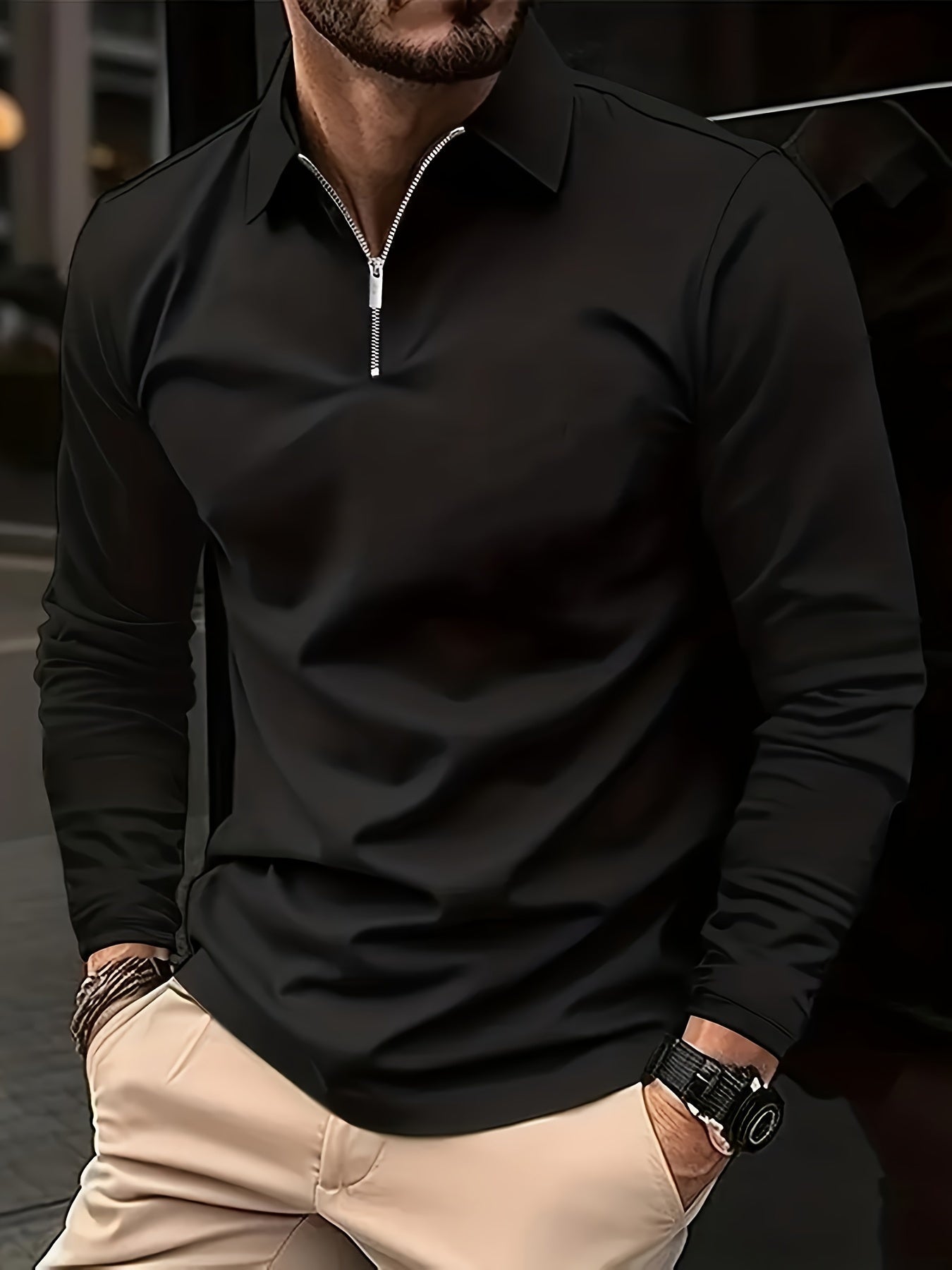 Herrenlangarmshirt für Frühling 2025 - Lucas