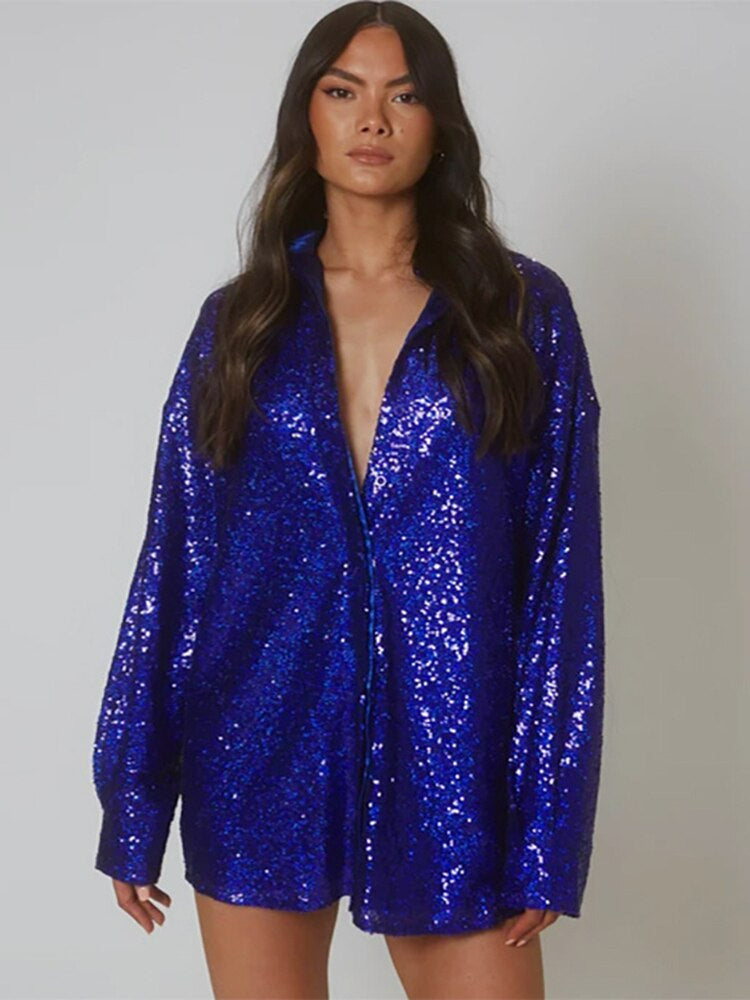 GlitteryDress | Sommer 2025 Oversize-Shirt für Damen