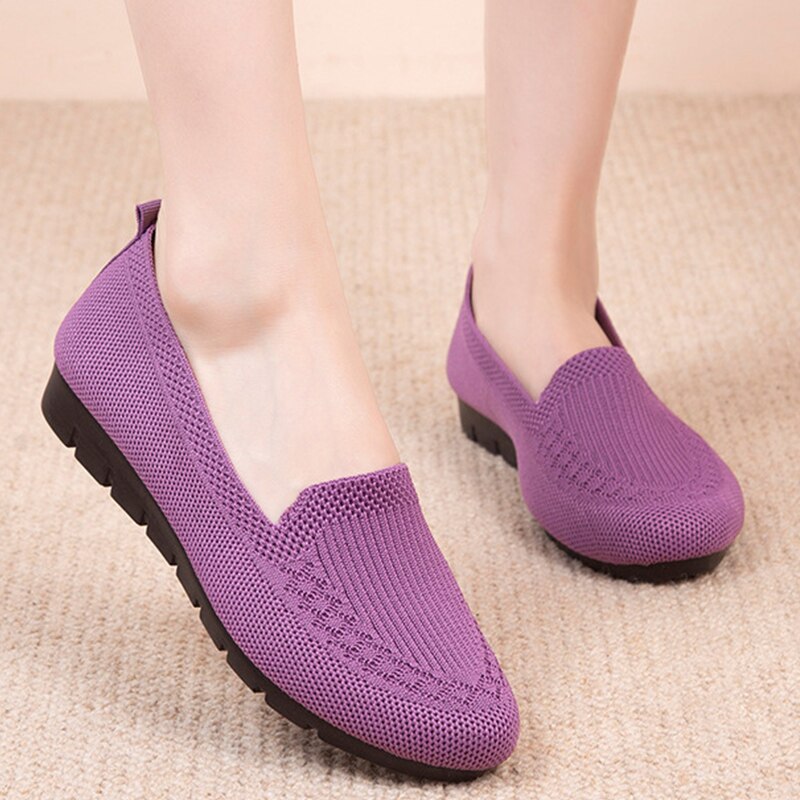Bequeme & Atmungsaktive Damen Slip-On Alltagsschuhe mit Fußgewölbestütze – Leona