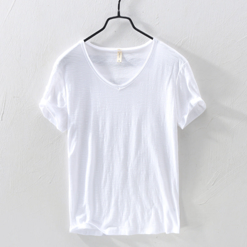 Boris V-Ausschnitt T-Shirt