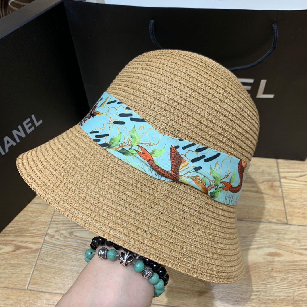 Sommerlicher Sonnenhut mit Schleife und breiter Krempe – ShadeRibbon