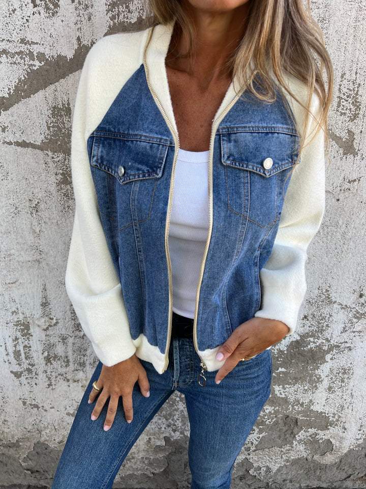 Madison™ – Lässige Baumwolljacke mit Reißverschluss