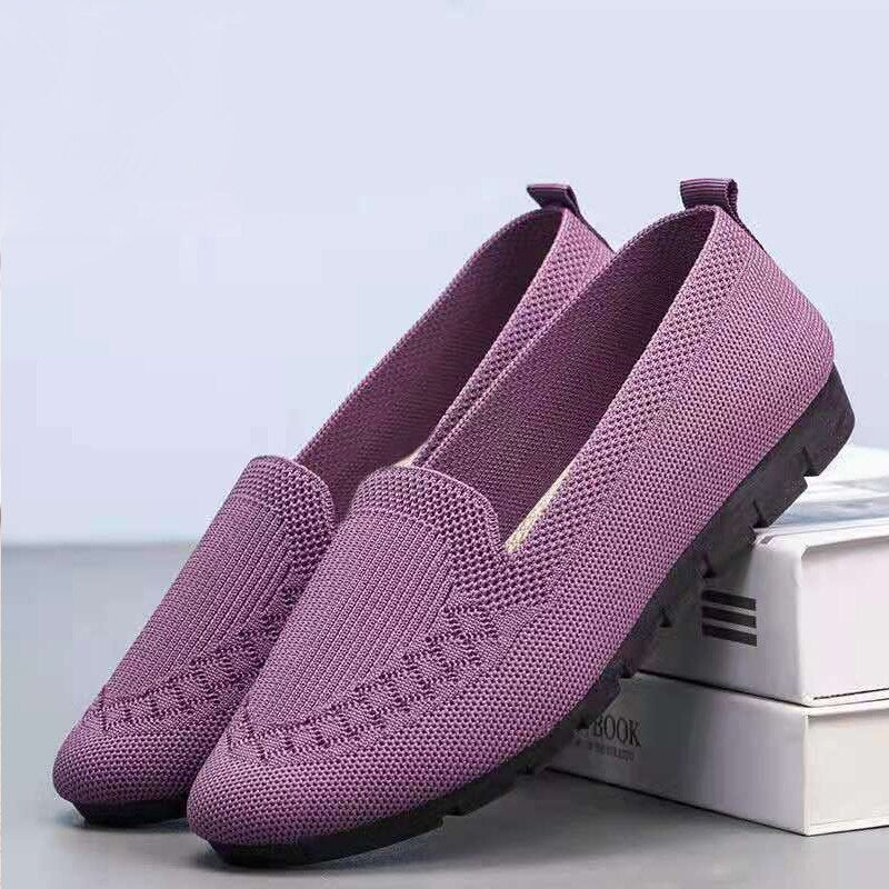 Bequeme & Atmungsaktive Damen Slip-On Alltagsschuhe mit Fußgewölbestütze – Leona