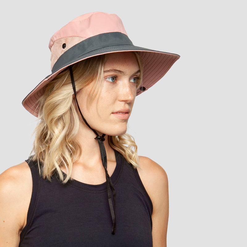 Atmungsaktiver UV-Schutz Damen Sonnenhut Faltbar mit Pferdeschwanzöffnung – Liane (Buy 1, Get 1 GRATIS)