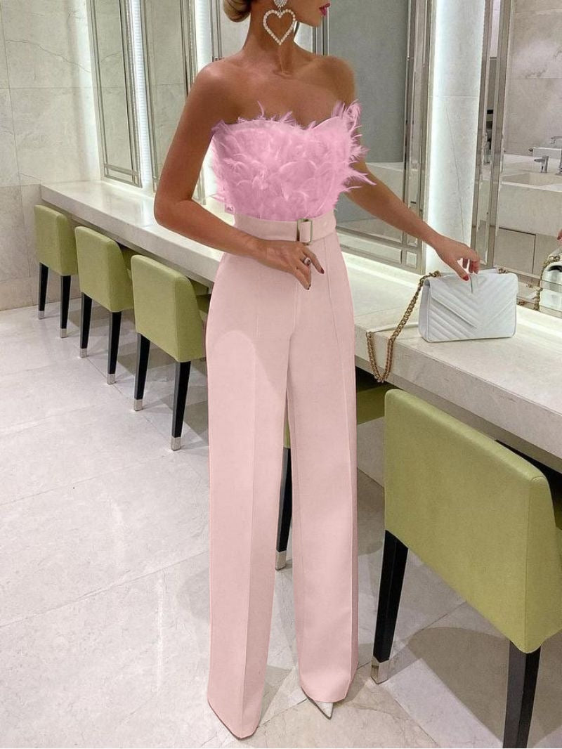StyleLeap - Eleganter Einteiler mit Röhre-Top