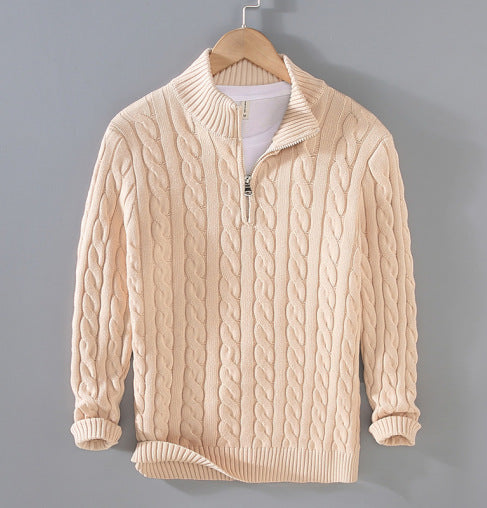 Paul - Half-Zip Strickpullover