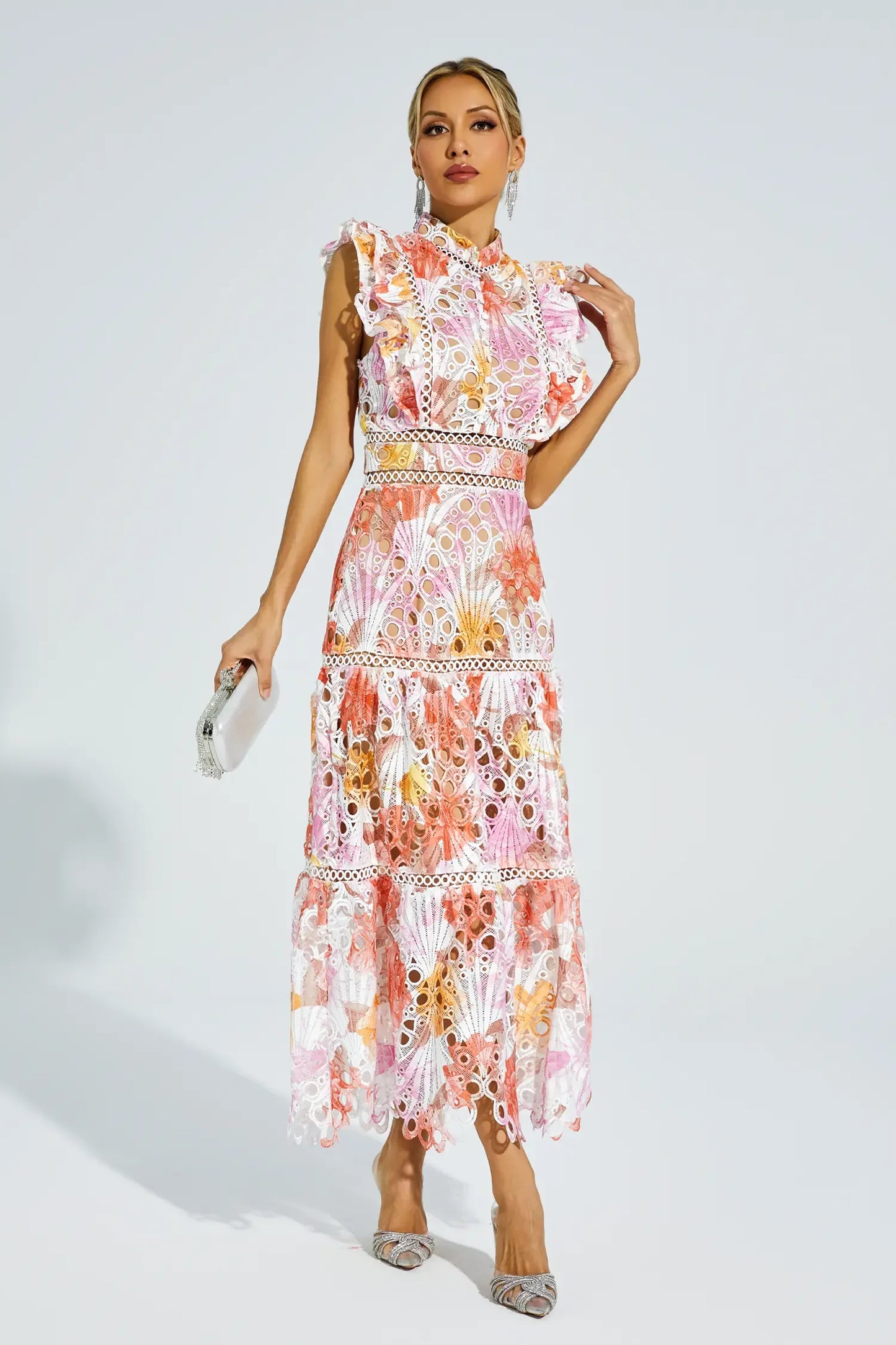 Ayleen – Boho-Spitzenkleid mit verspielten Details