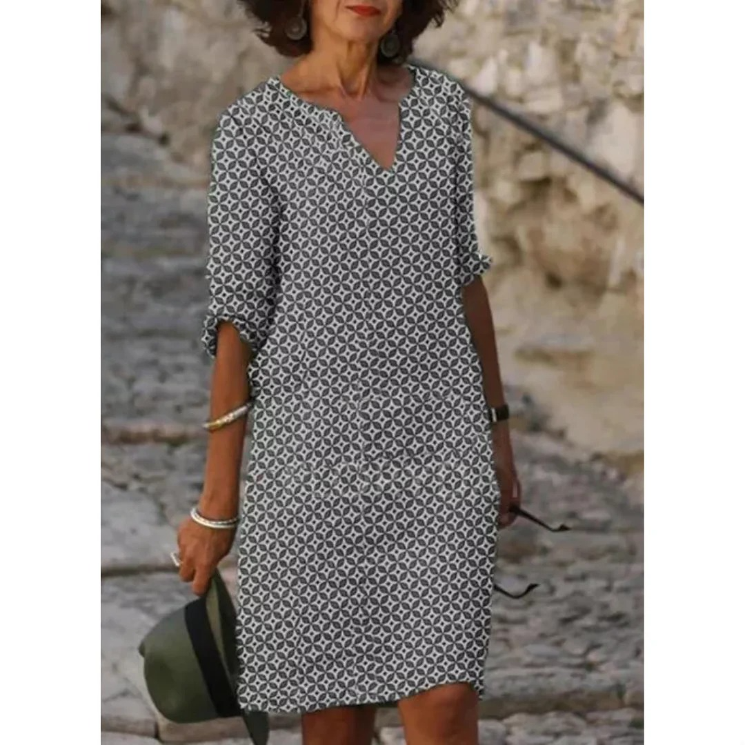 Bedrucktes Sommerkleid Für Damen | Mini