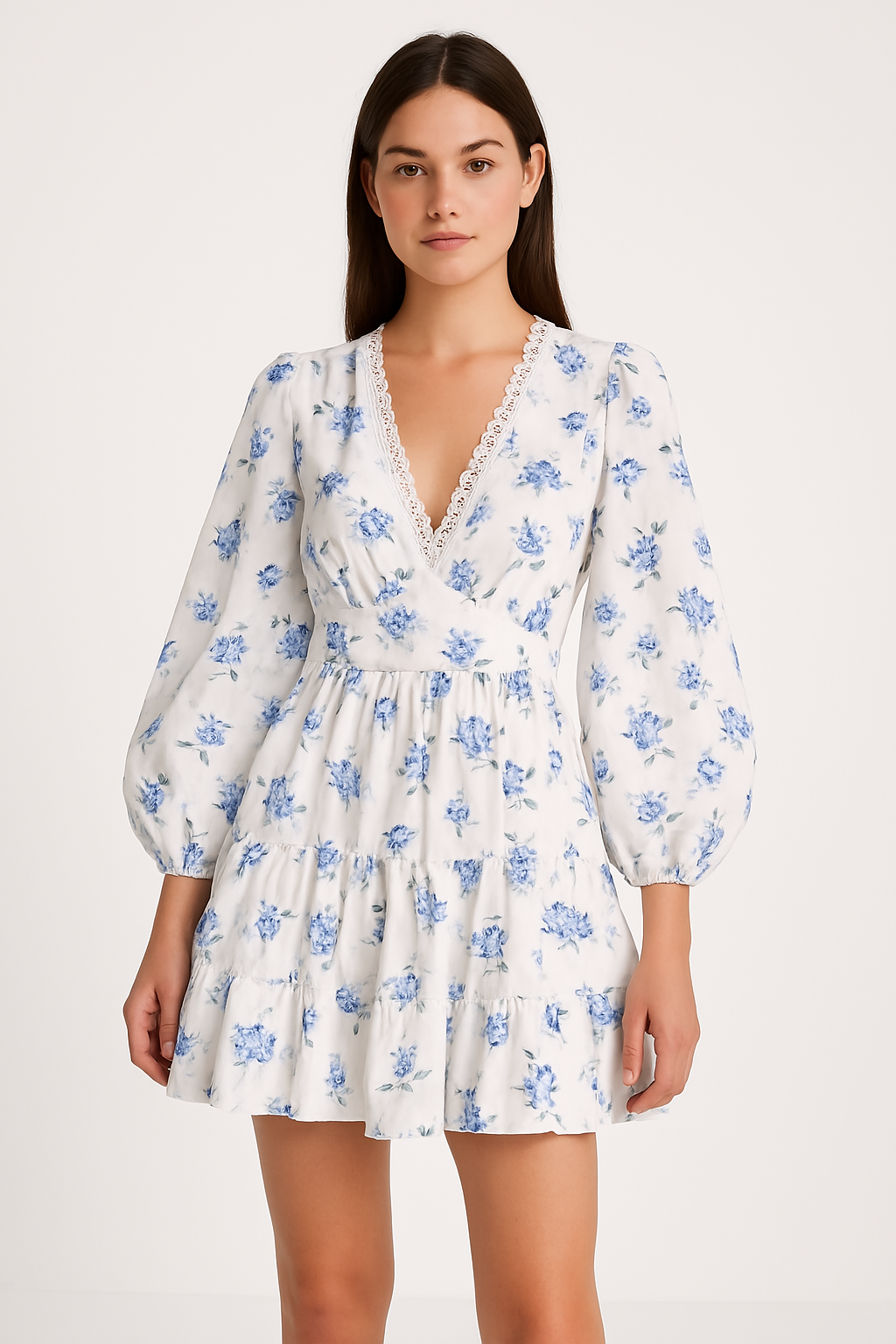 Festliche Damen A-Line Mini Kleid - Sunneva