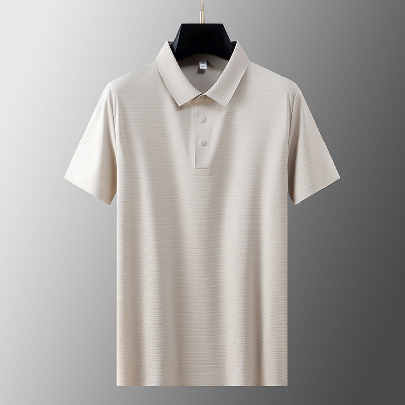 Atmungsaktives Herren Poloshirt aus Eisseide