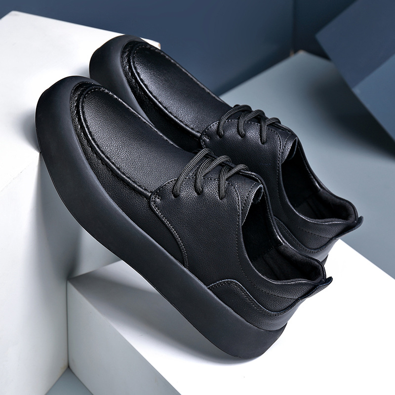 Hochwertige Herren Leder Sneaker