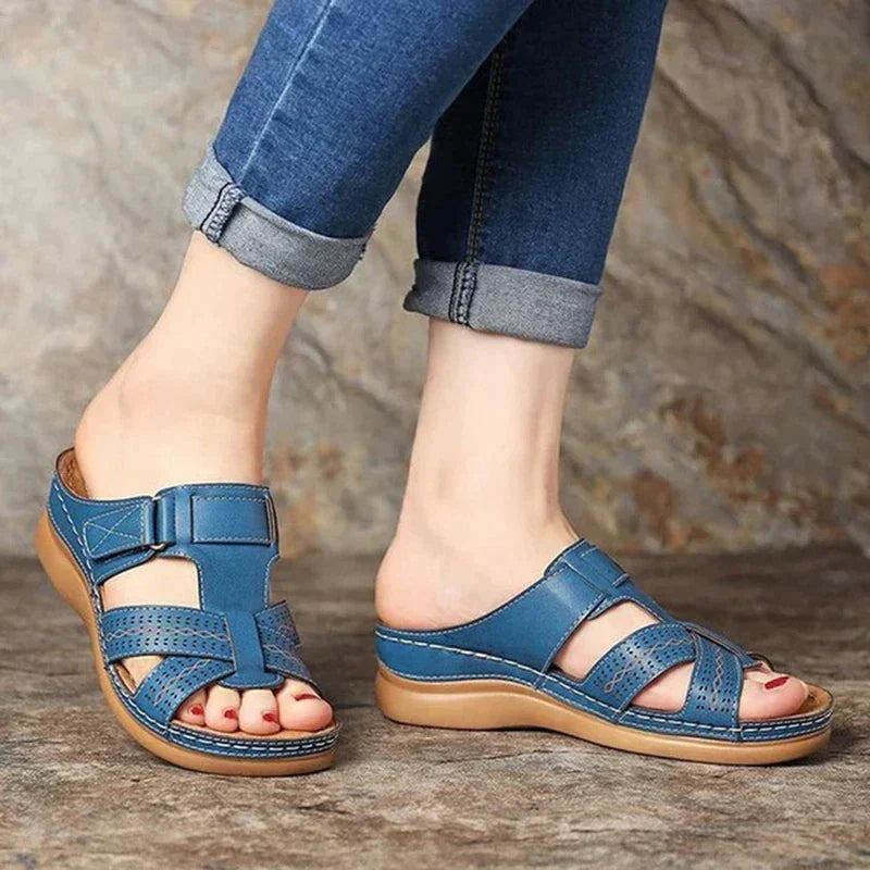 Atmungsaktive Damen-Sandalen für den Alltag mit orthopädischem Komfort – Leila