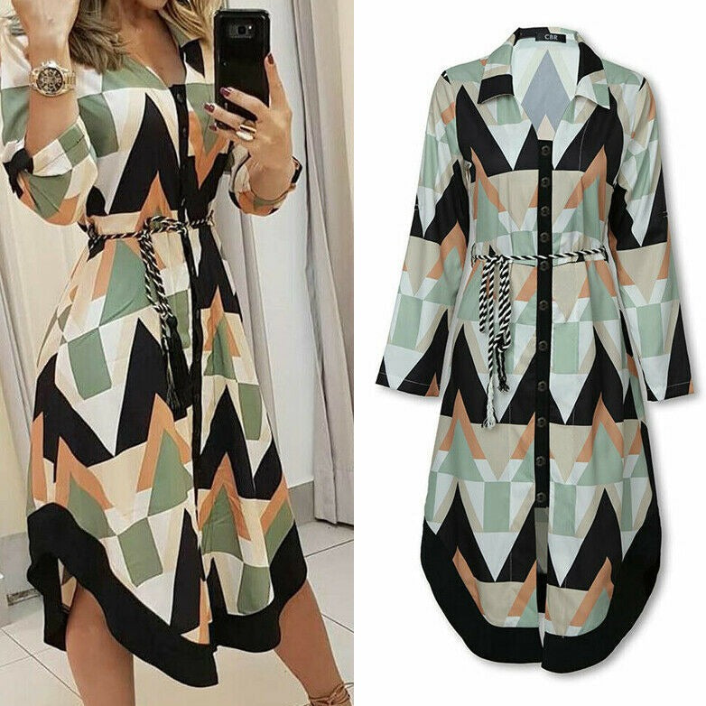 Avellaneda - Elegantes Kleid für Frühling und Herbst Bequeme Passform