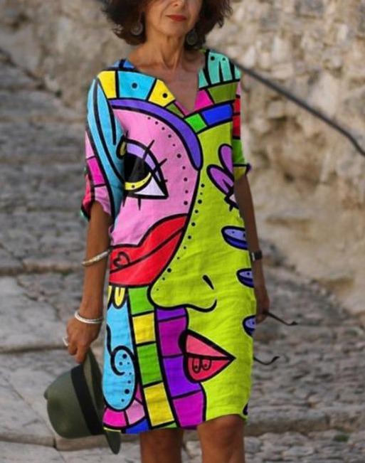 Livia - leinenkleid für damen