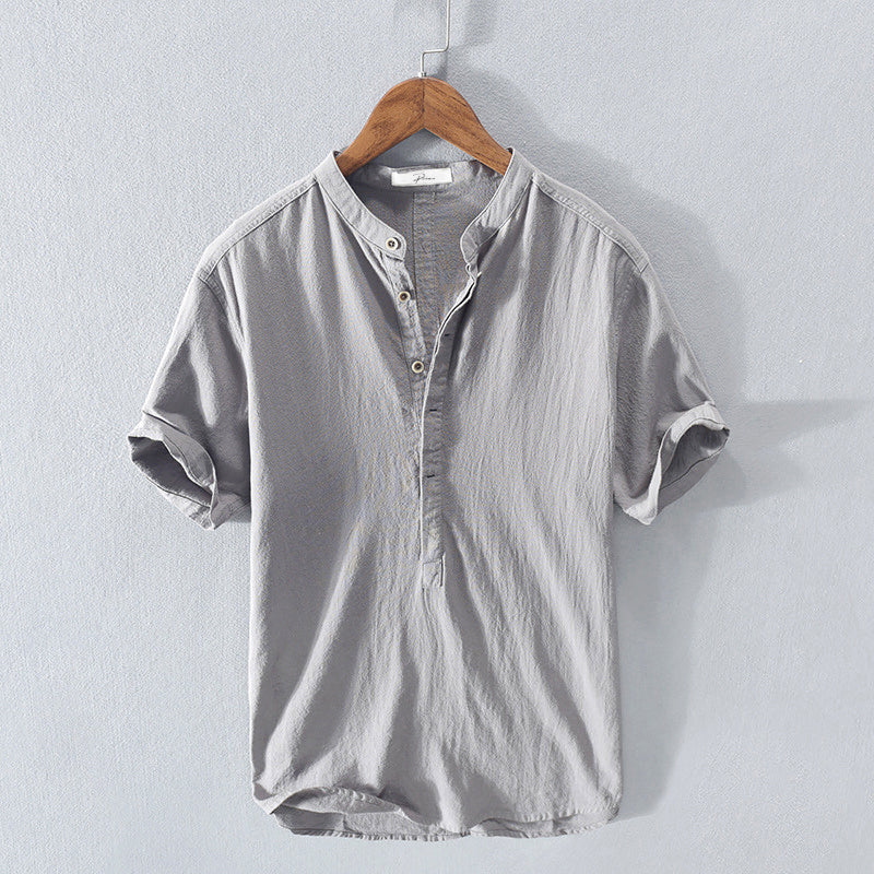 Sommer-Shirt für Herren aus atmungsaktivem Stoff – Elias