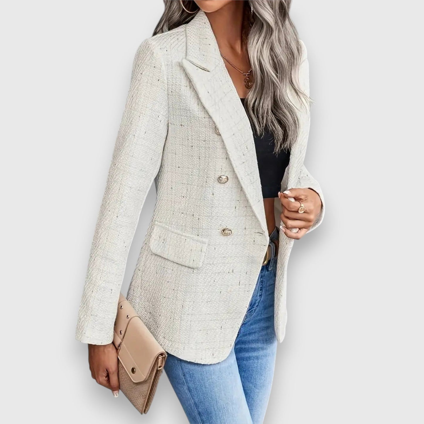 Zara – Tweed-Blazer