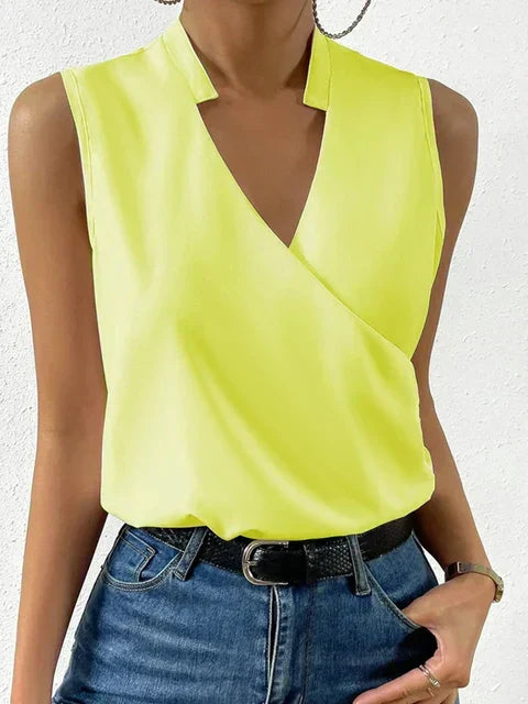 Stilvolle Damen Sommerbluse mit fließender Passform – Rania