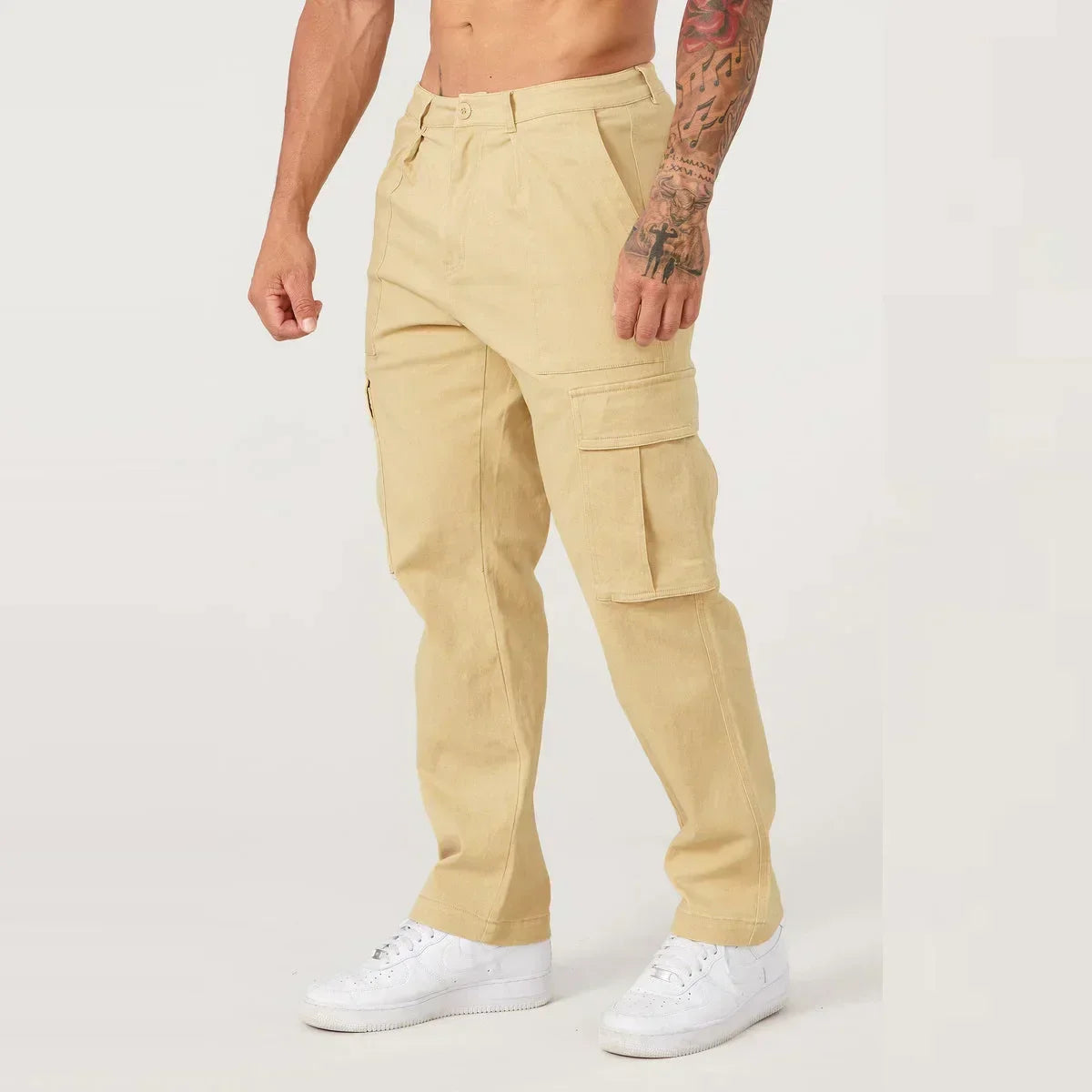 Adam - Lässige atmungsaktive Cargohose für Herren