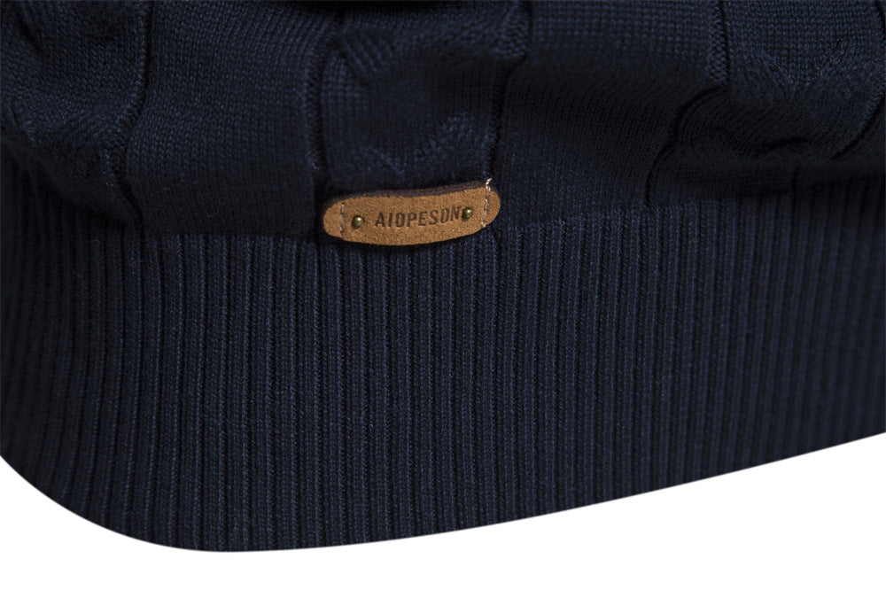 Hannes - Half-Zip Strickpullover