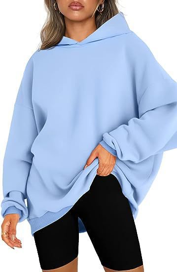 Damen oversized Kapuzenpullover WW