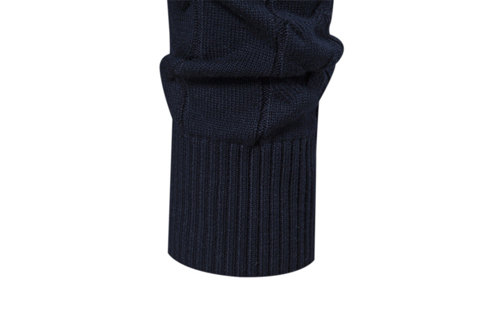 Hannes - Half-Zip Strickpullover