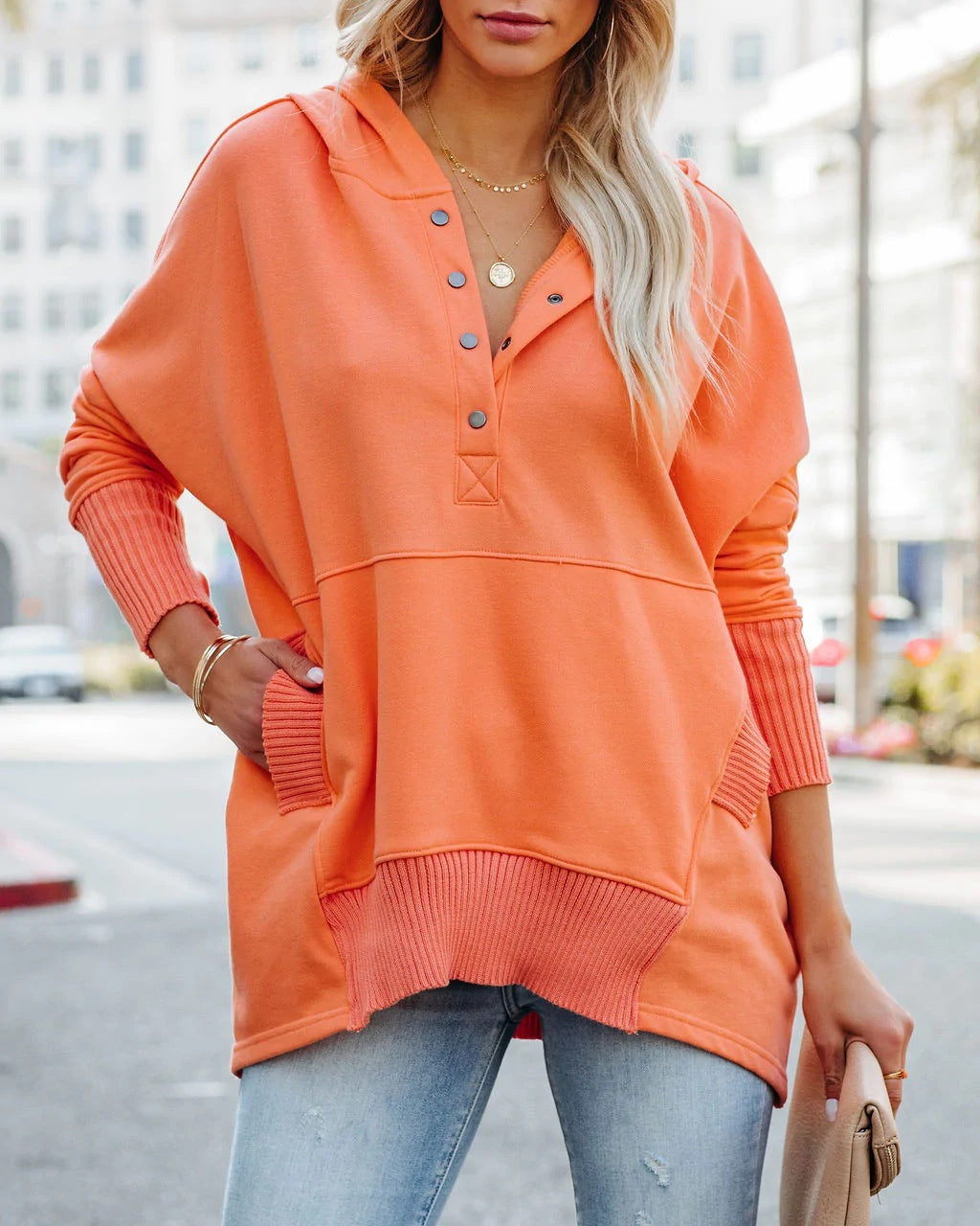 WW Loving My Life Hoodie Tunika
