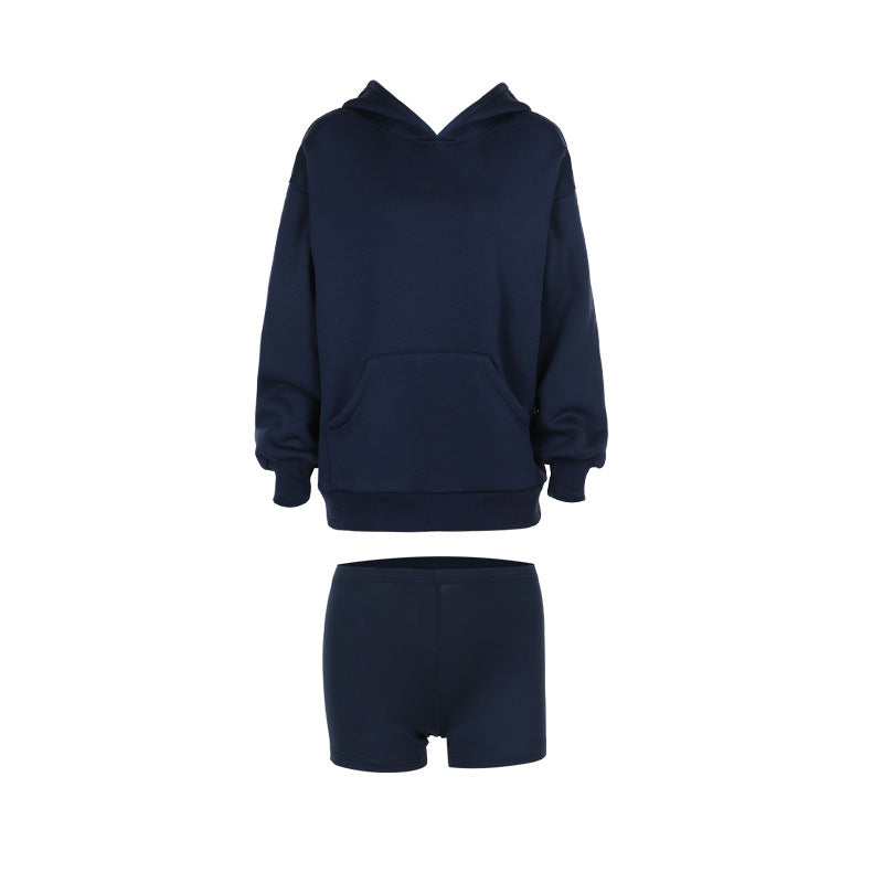 Damen Hoodie mit gemütlichem Schnitt und praktischer Kängurutasche W&W