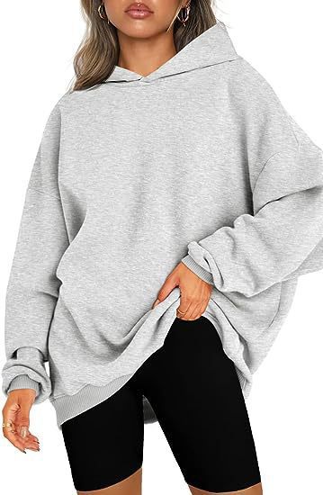 Damen oversized Kapuzenpullover WW